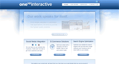 Desktop Screenshot of oneupinteractive.com